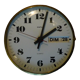 MATY wall clock with date, vintage 60s, exceptional condition.