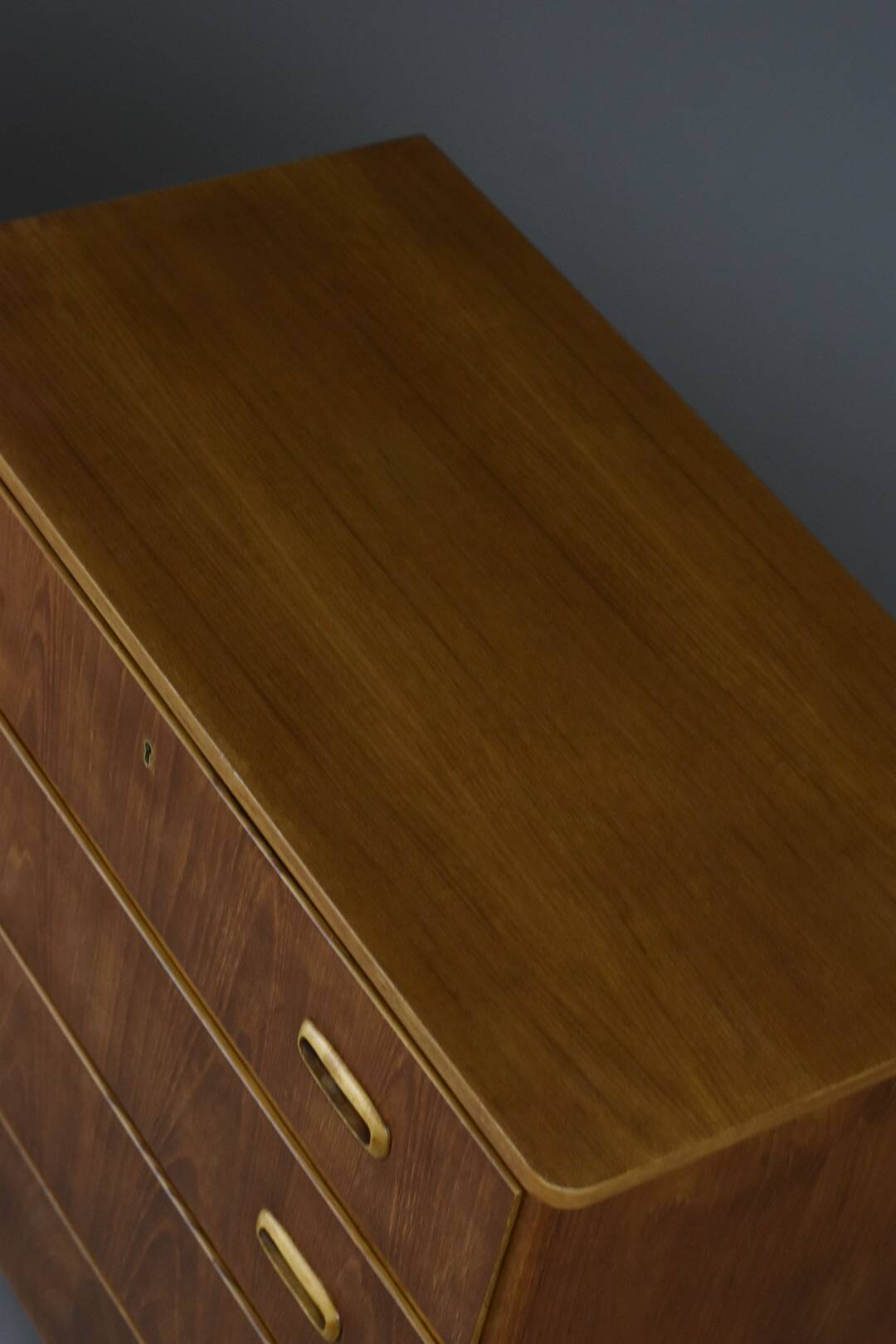 Scandinavian Teak Chest of Drawers, 1960s