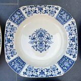 6 Terre de Fer Gien Ibis plates