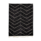 Tapis marocain moderne noir