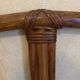 Rattan headboard, vintage 70s.