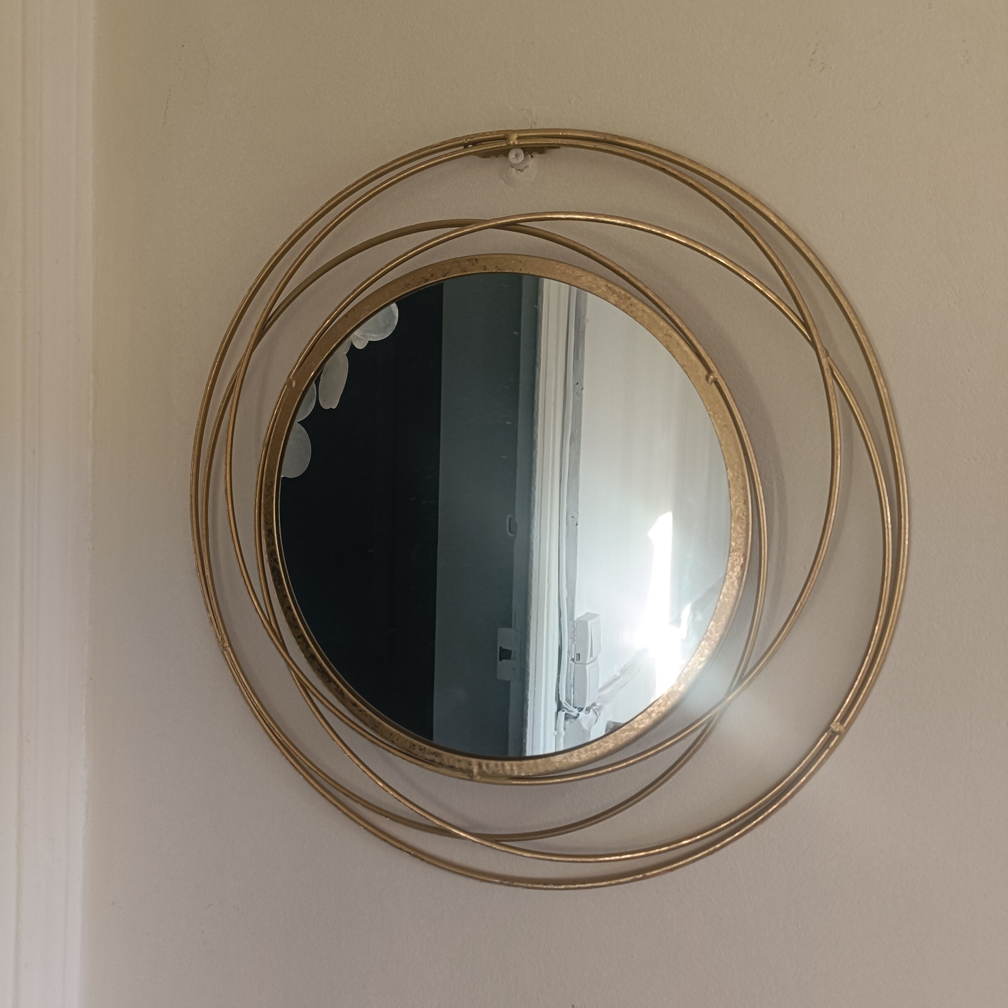 Vintage framed mirror