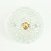 Mid-Century Diamond Glass Ceiling Light or Wall Light by H. Tynell, 1960s