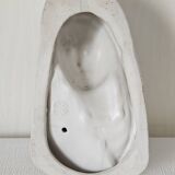 Vintage Italian wall ceramic Virgin and Child