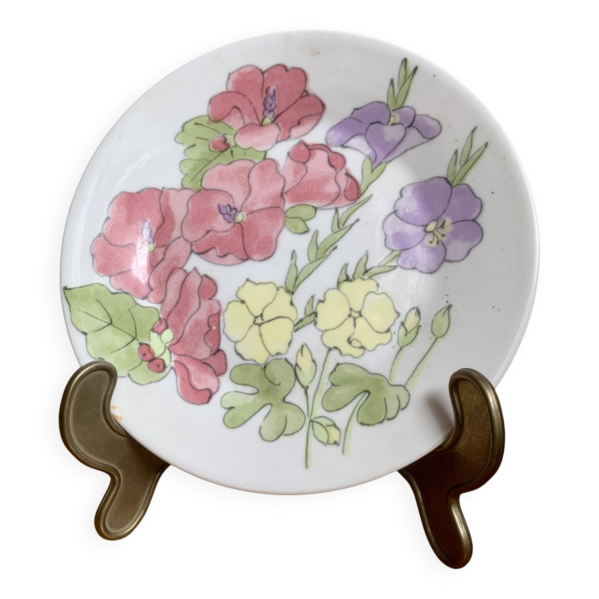 Ernestine Salerno Italian Collection Plate from the 1950s in very good condition.