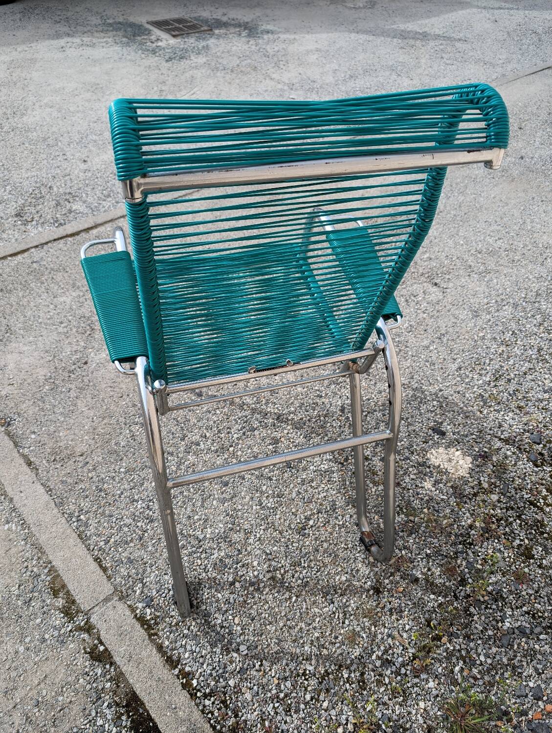 Scoubidou vintage relax armchair