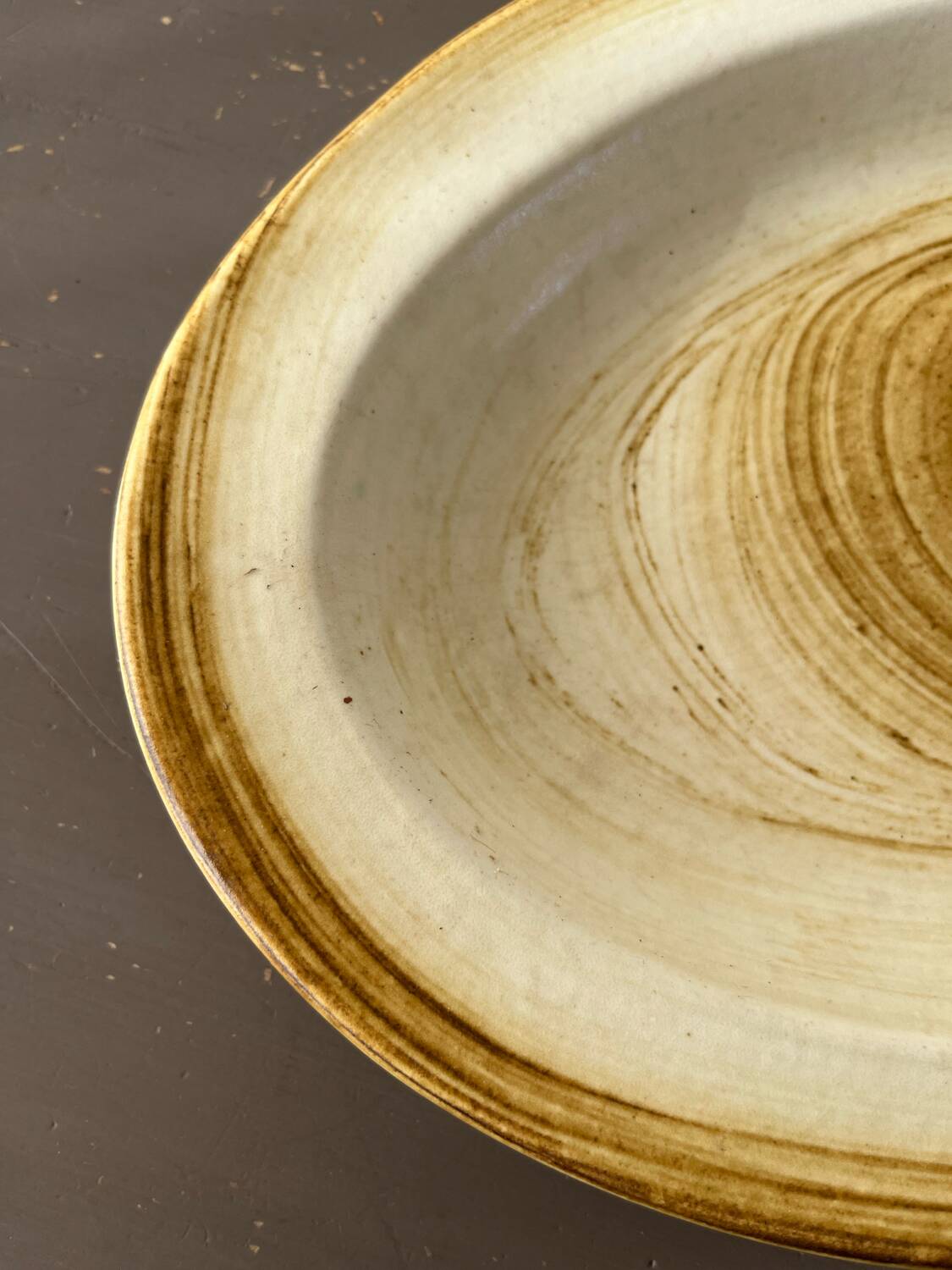 Large oval Longchamp dish