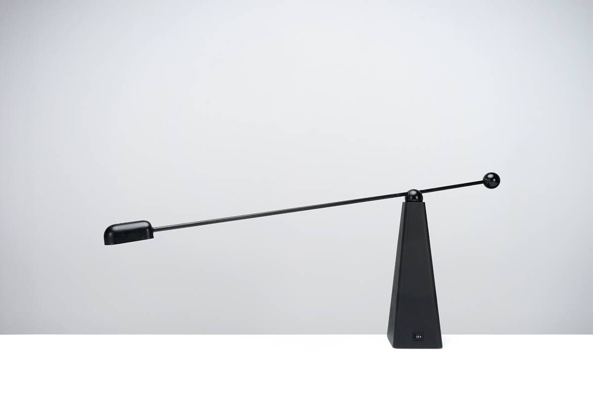 Ron Rezek Orbis table lamp for Bieffeplast circa 1980