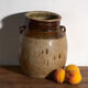 Ancient Chinese glazed stoneware vase – China, circa 1900