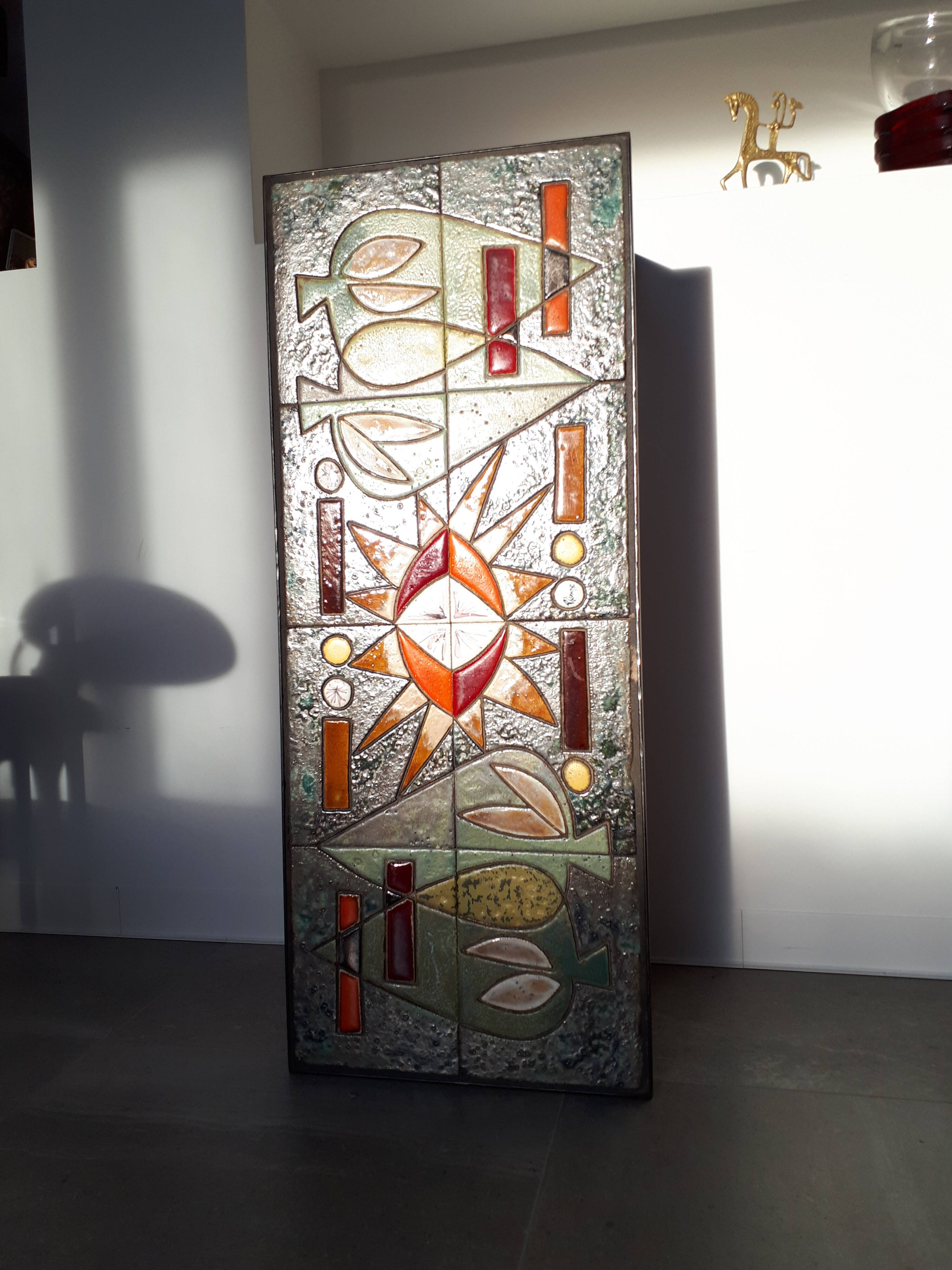 Ceramic coffee table by Corroyez 60