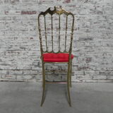 Hollywood Regency style chair, chiavari