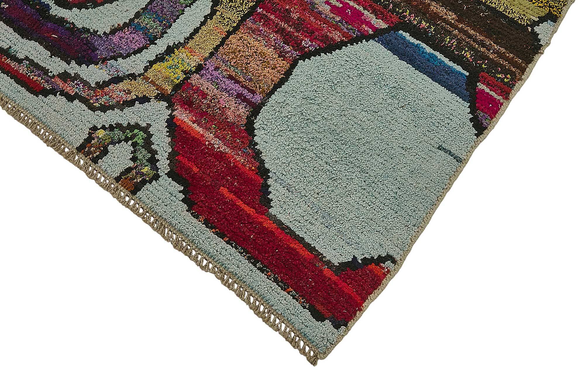 Handwoven Turkish Recycled Boho Rug 170 cm x 240 cm