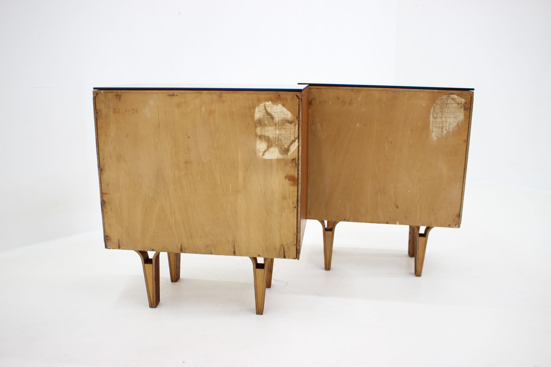 1960s Frantisek Mezulanik Pair of Chest of Drawers, Czechoslovakia
