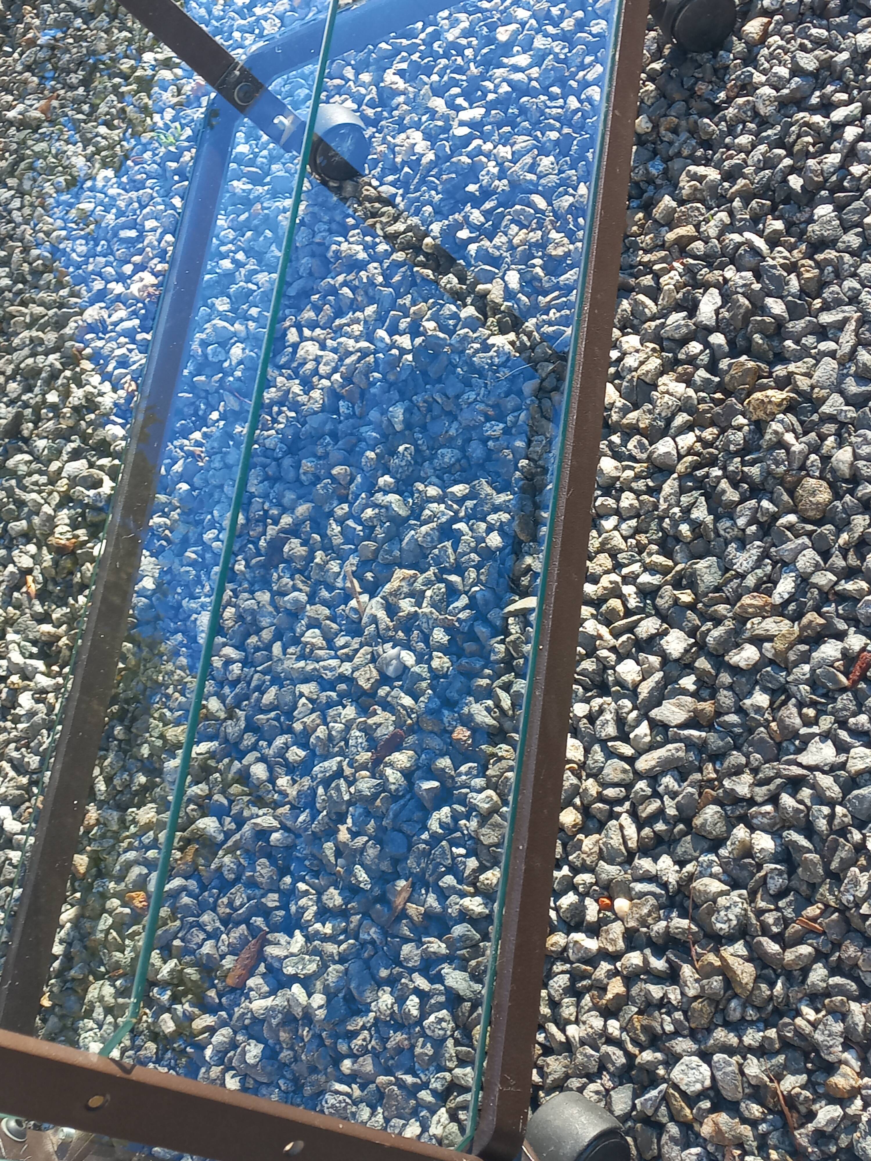 Rolling dessert trolley designed by Pierre Vandel