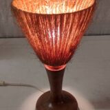 Lampe à poser design scandinave en Teck - années 60/70
