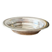 Fruit basket, silver-plated bread basket.