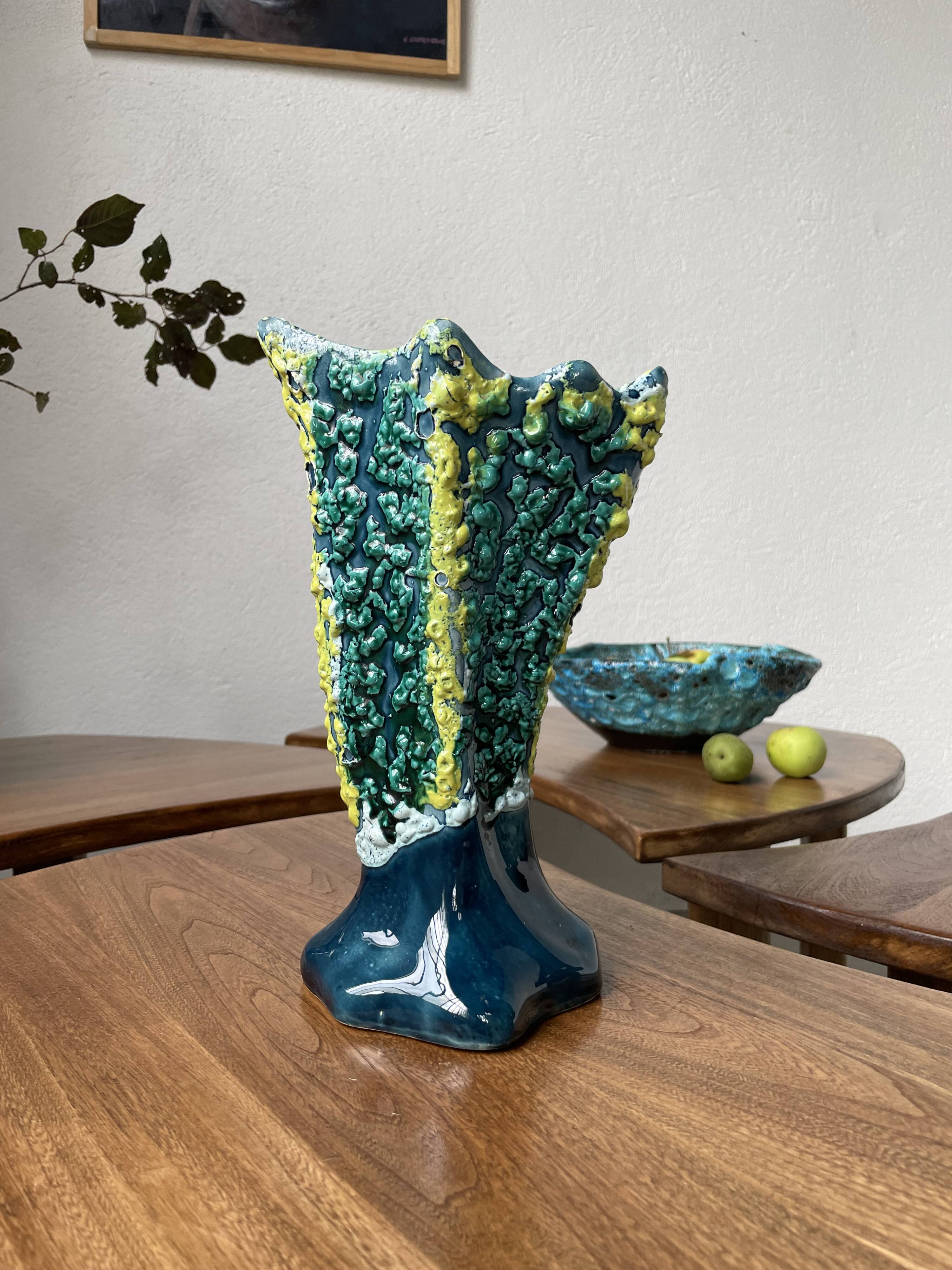 Vallauris fatlava vase