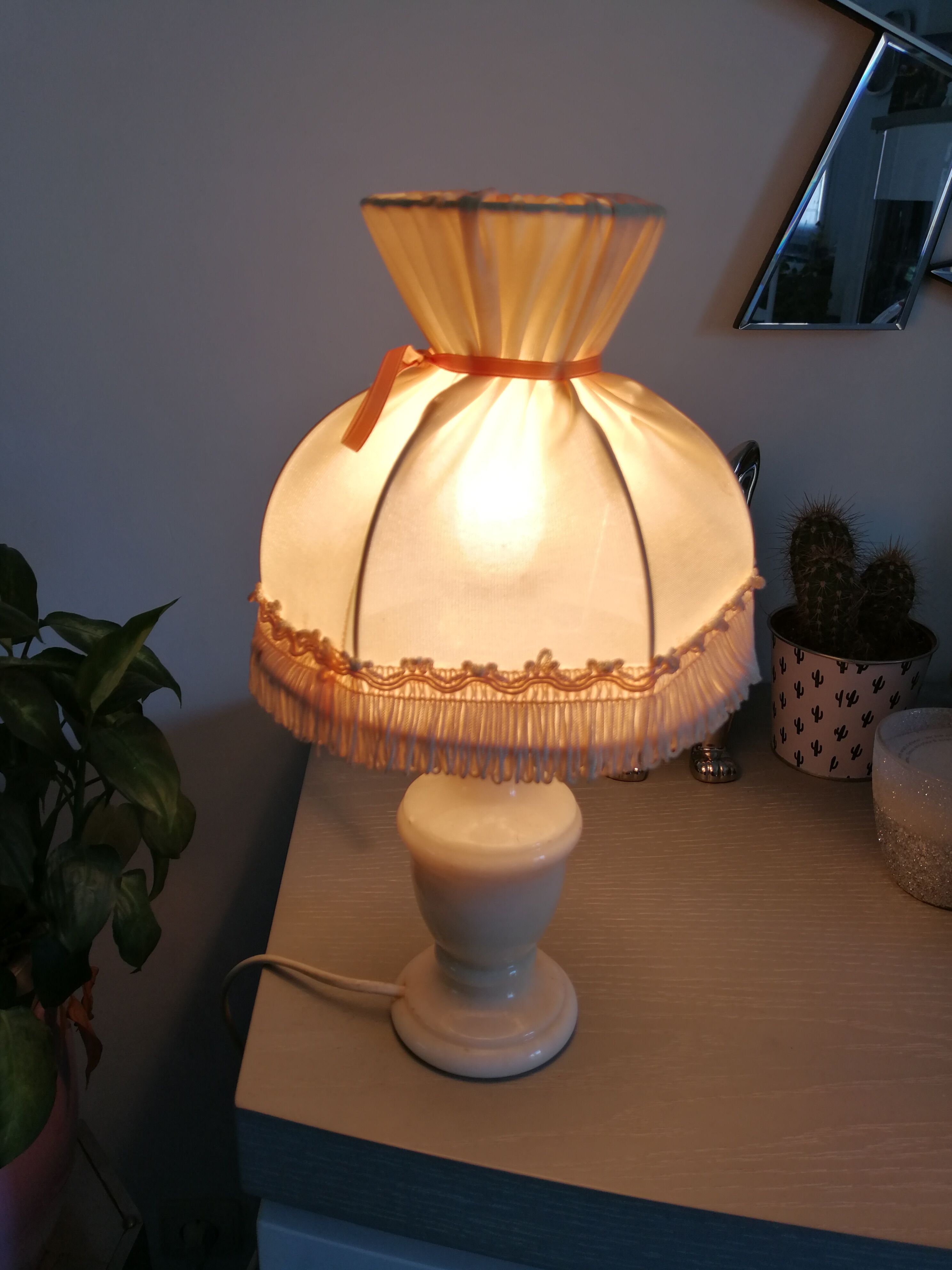 Small bedside lamp