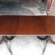 English table with extension