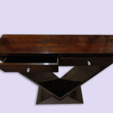 Art deco rosewood console