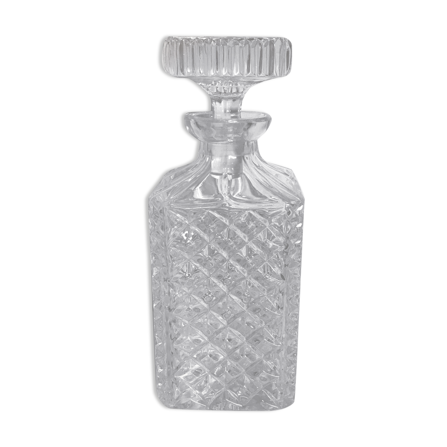 Crystal whisky decanter