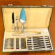Christofle Marly, dessert cutlery, cheese, knives, forks