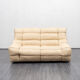 Two-seater sofa, vintage, leather, Musterring edition Germany