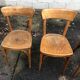 Lot of 4 vintage bistro chairs