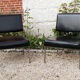 Paire de chauffeuses vintage