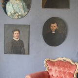 Portrait signé  66 / 54