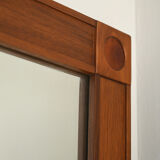 Scandinavian vintage rectangular mirror, 123x68 cm