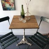 Old bistro table for garden