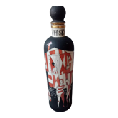 Bouteille à whisky design en porcelaine décor à la main signé su re da made in spain 9/17