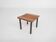 Small wooden and metal side table, The Netherlands 1960's