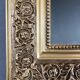 Gilded Mirror in Carved Wood, Louis-Philippe Style, 19th Century