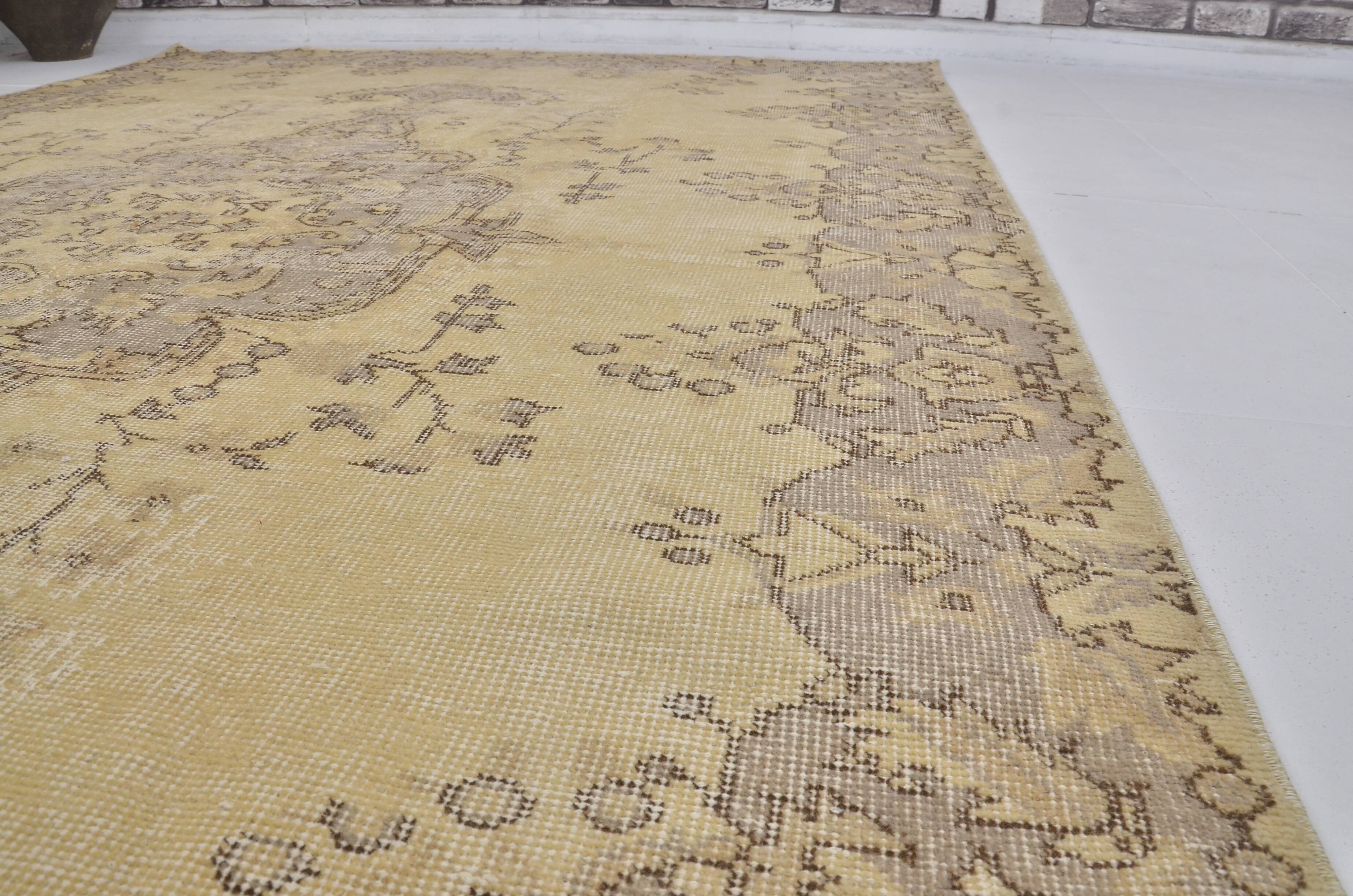 Vintage Oushak Beige Rug sku 2251