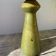 Italian green turned wood lamp, 1980