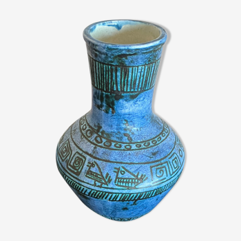 Vintage J Blin vase