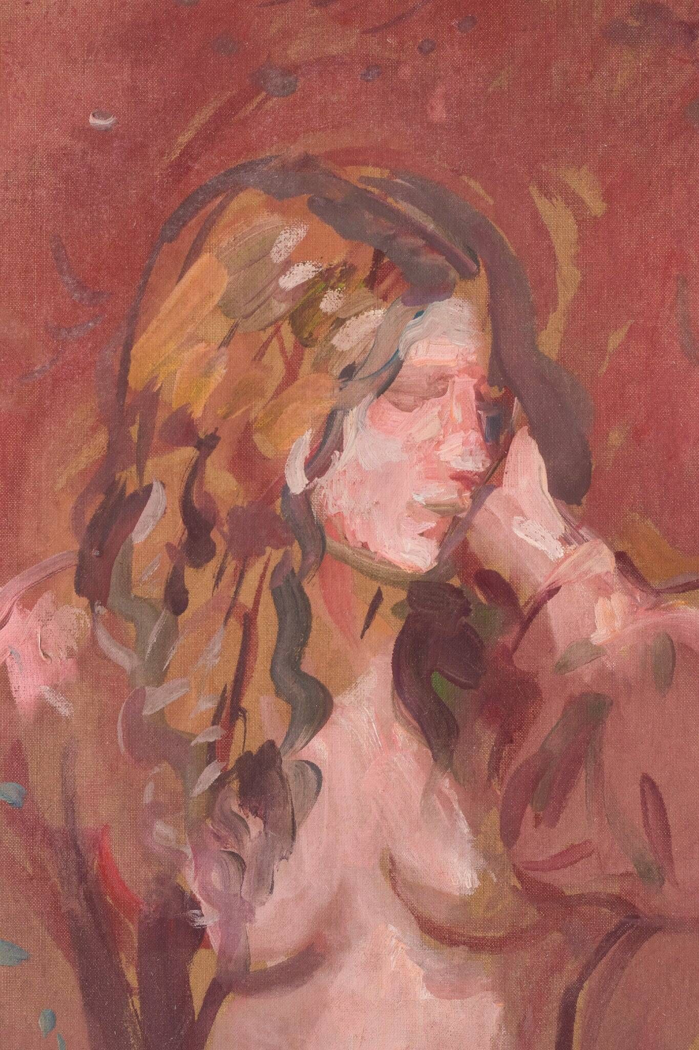 Antoni Munill - 'Mujeres' - Deux figures féminines évocatrices