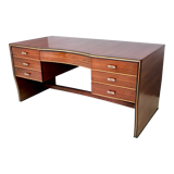 Wooden Desk by Osvaldo Borsani for Arredamenti Borsani Varedo, Italy