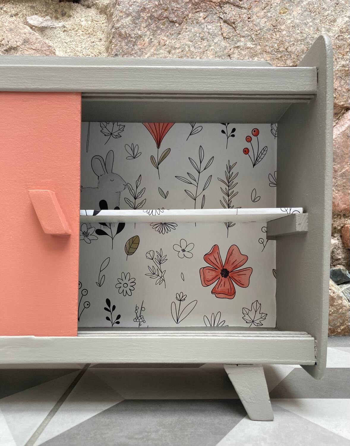 50s/60s doll sideboard furniture