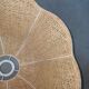 Suspension in jute and braided wicker - lampshade
