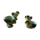 4 coquetiers poussins
