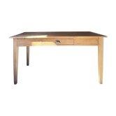 Old solid wood table