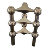 Set of 3 modular candlesticks nagel s22 vintage 1970