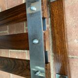 System table, portfolio, design teak veneer 80s