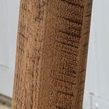 Brutalist table wood raw