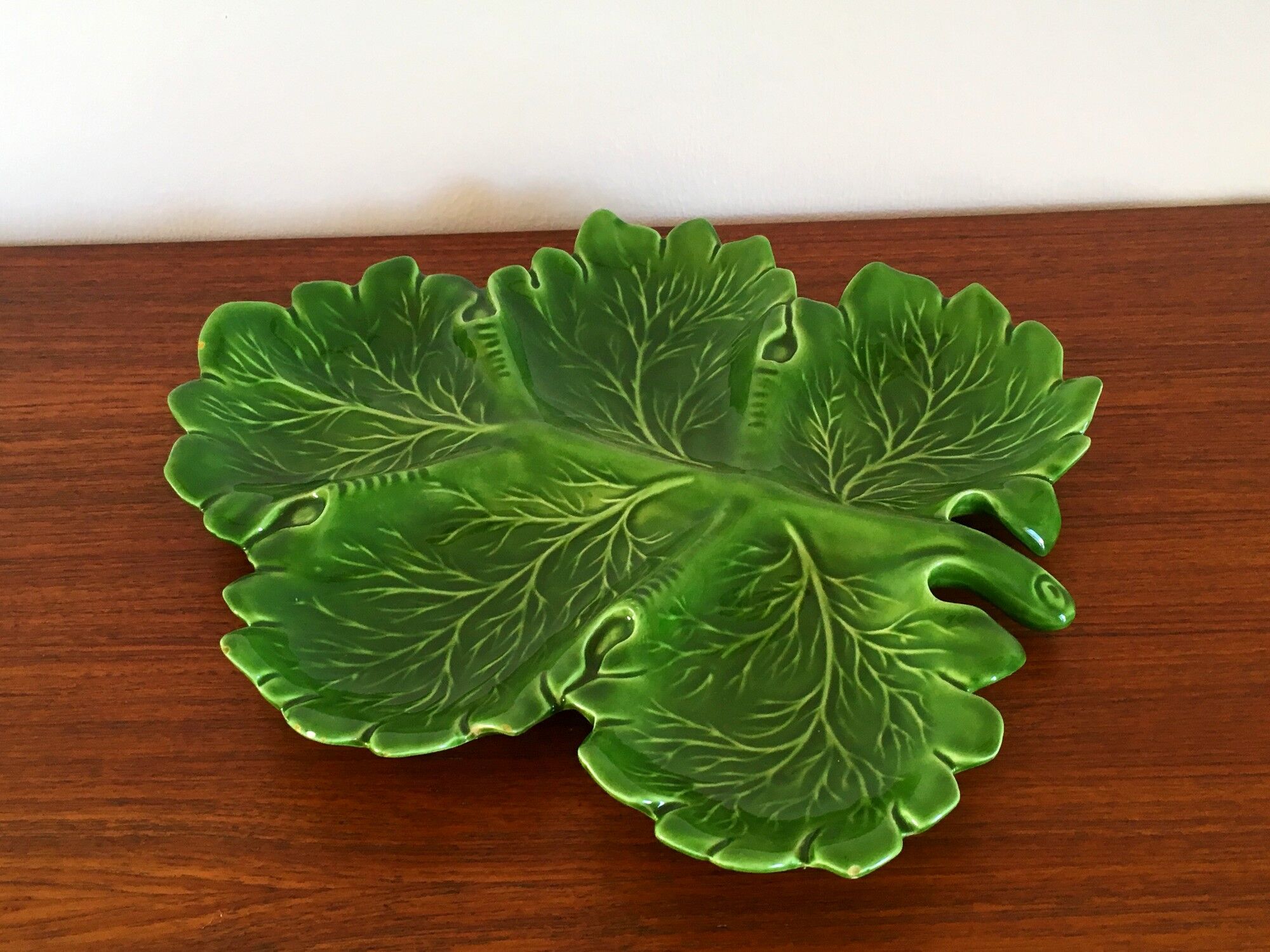 Vintage ceramic aperitif dish 50s