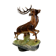 Ceramic stag hubert bequet