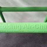 Set of 2 green Folding Air Chairs by Jasper Morrison for Magis, Italy 2003/2005